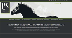 Desktop Screenshot of equsana.dk