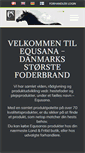 Mobile Screenshot of equsana.dk